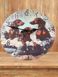Horloge Teckel
