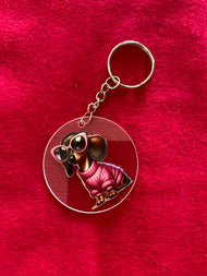 Porte-clé avec image