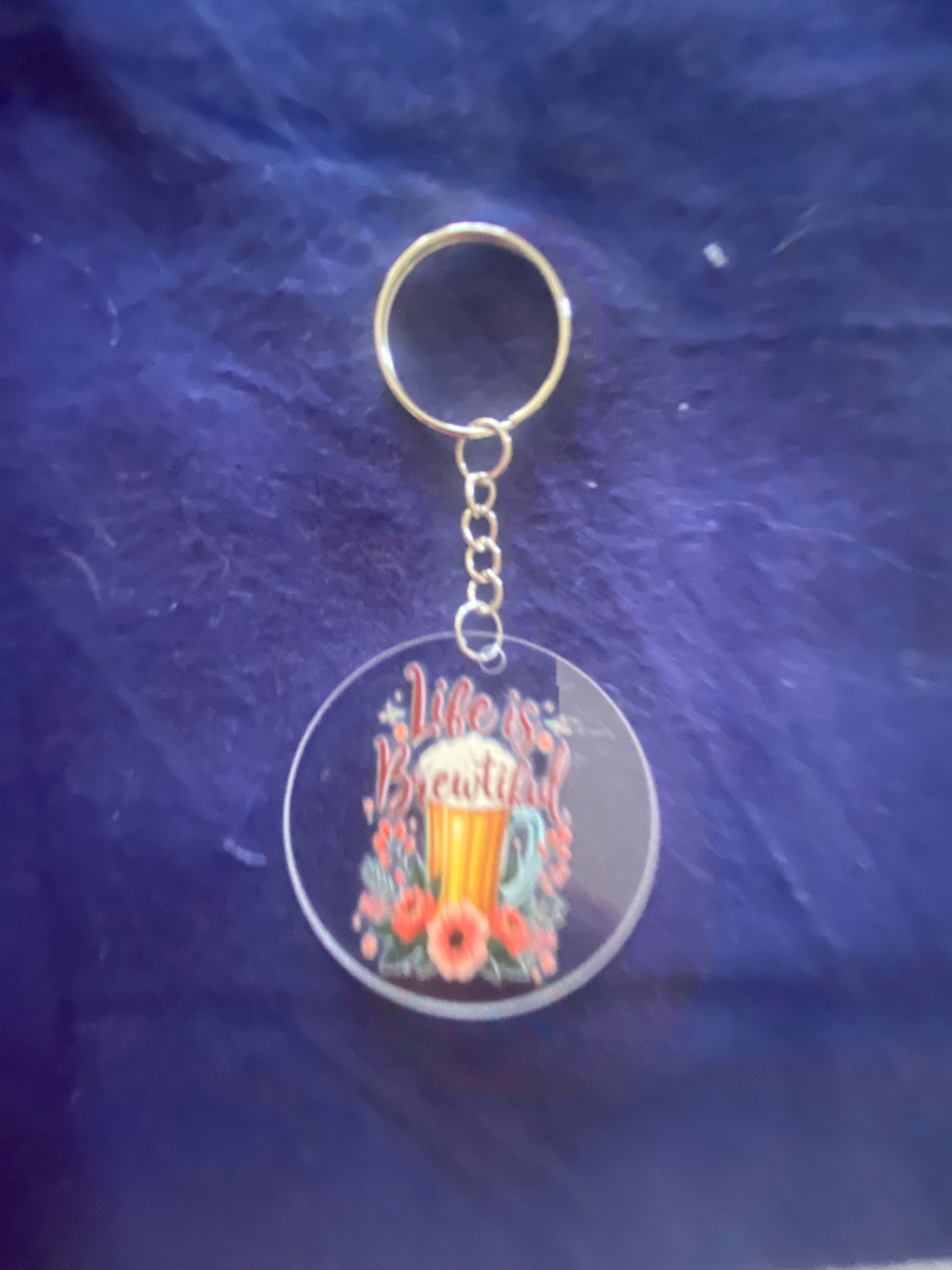 Porte-clé avec image