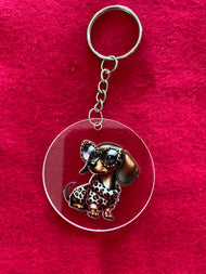Porte-clé avec image