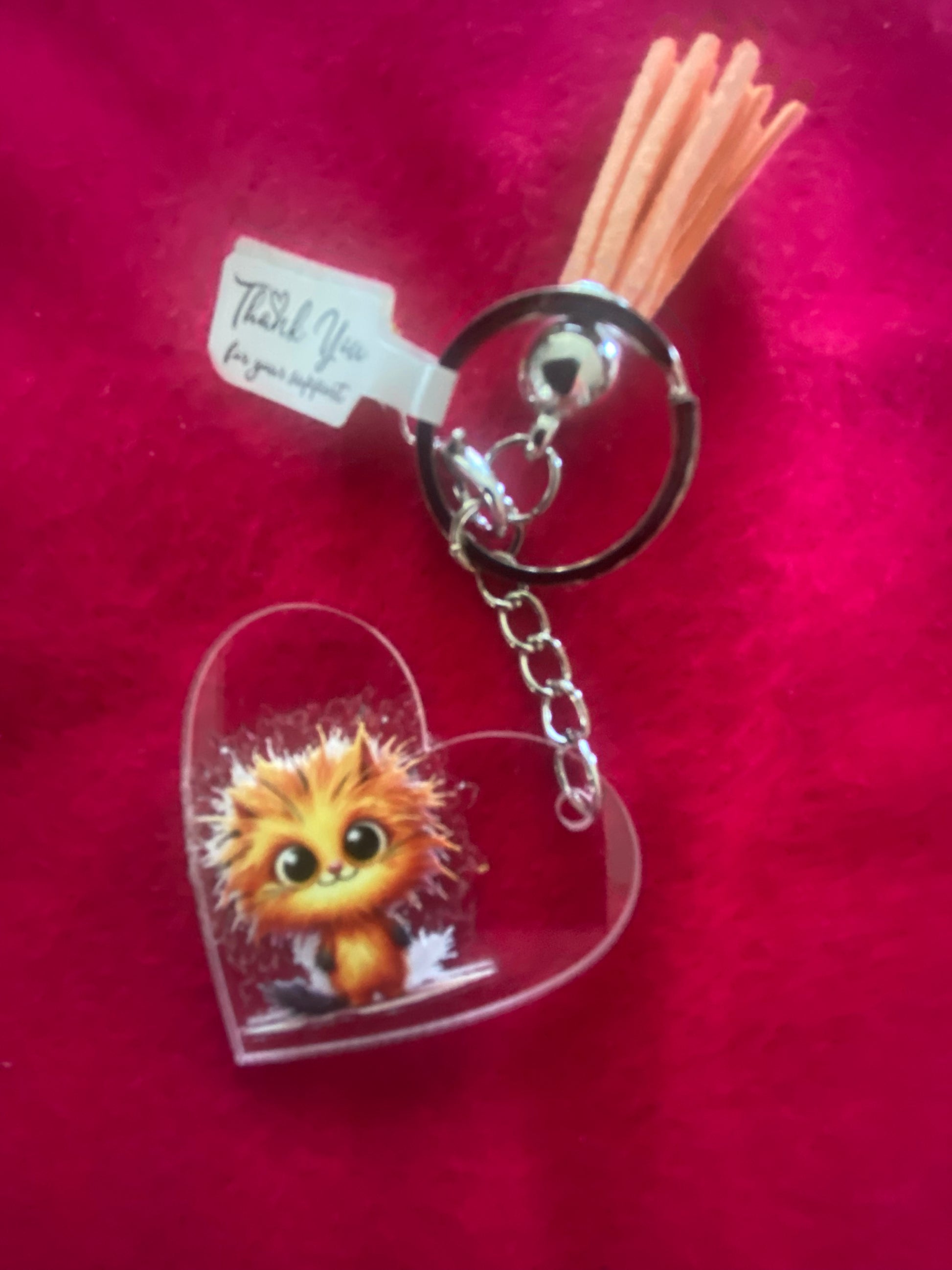 Porte-clé avec image
