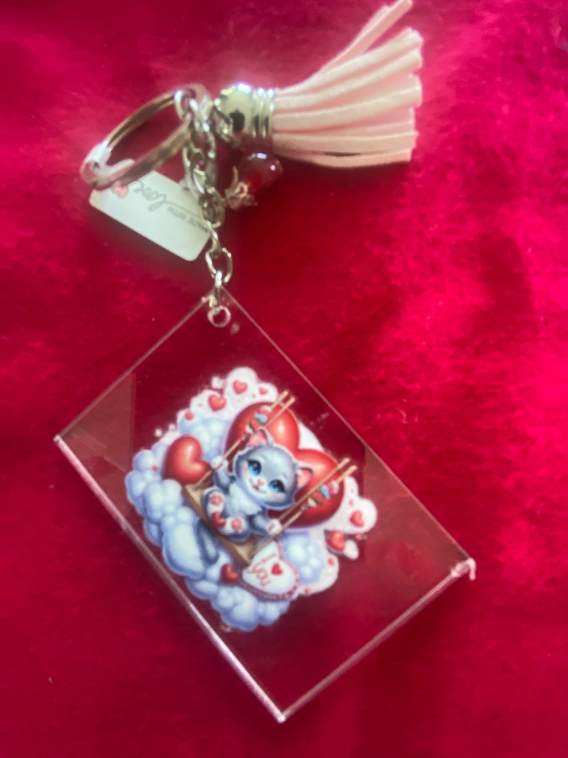 Porte-clé avec image