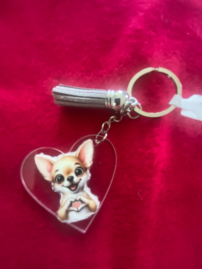 Porte-clé avec image