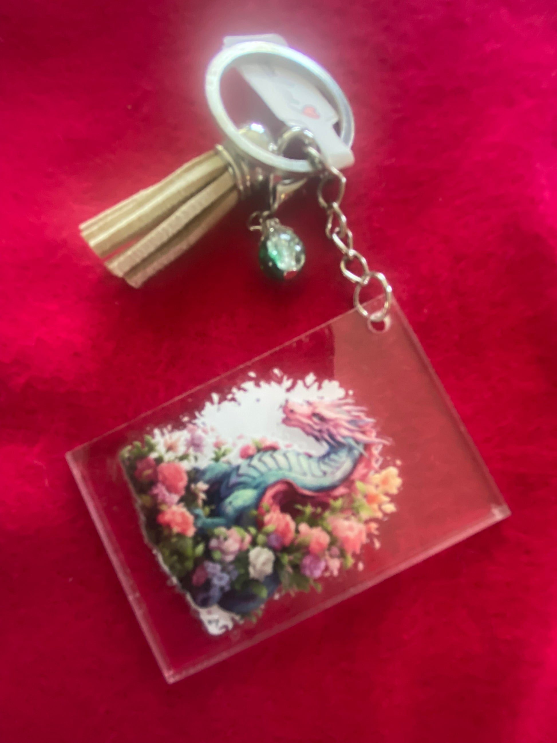 Porte-clé avec image