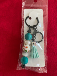 Porte-clé avec perles