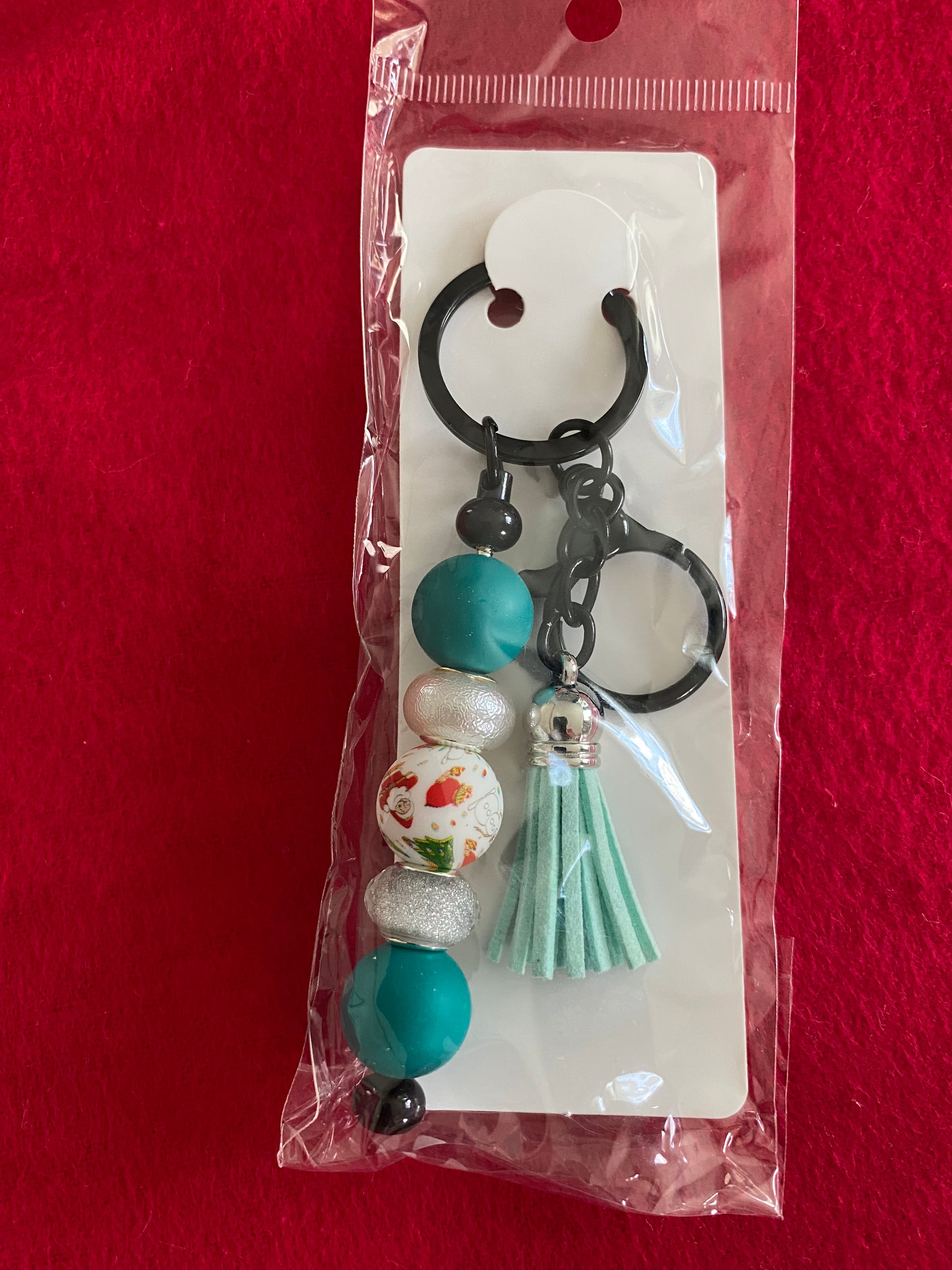 Porte-clé avec perles