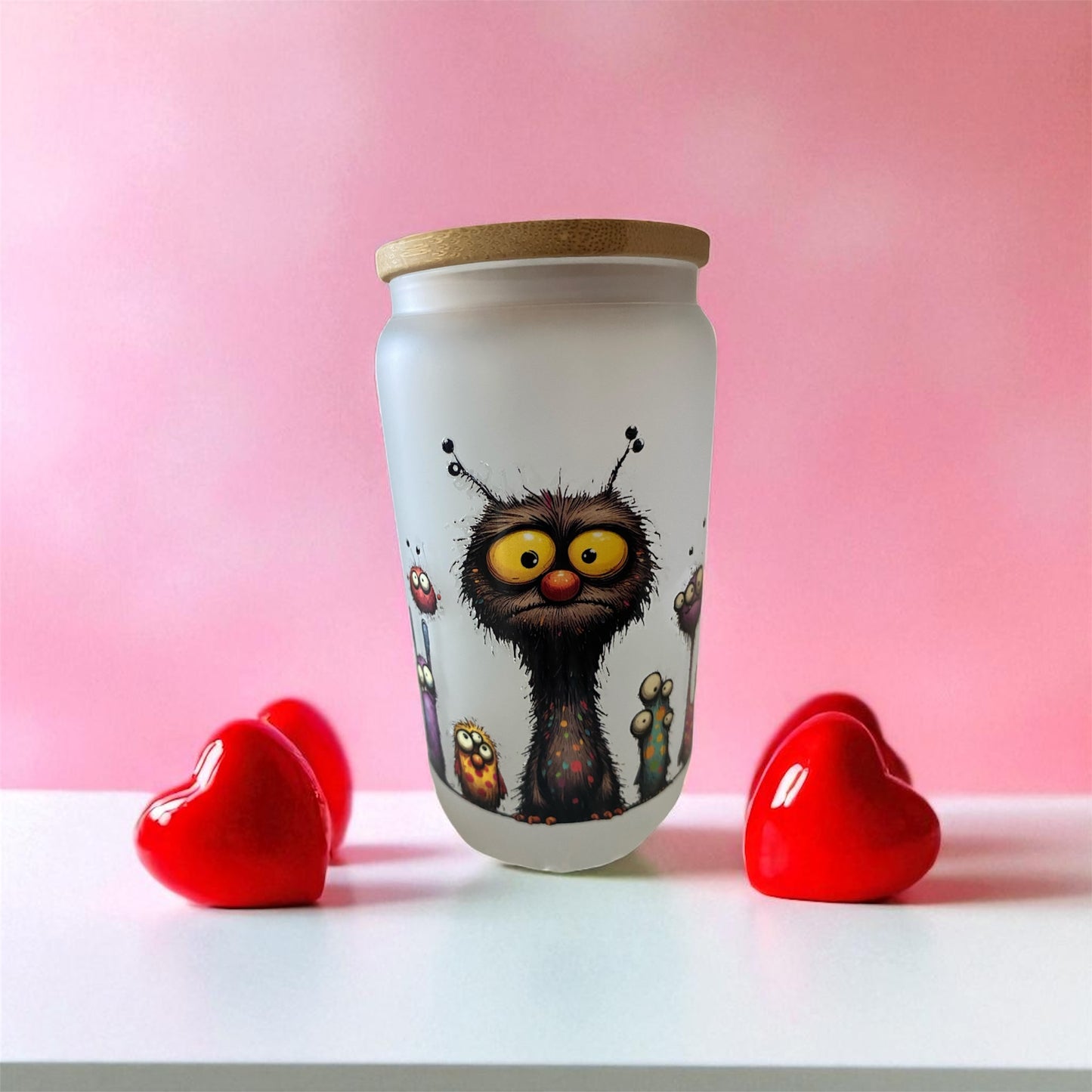 Verres en vitre avec paille