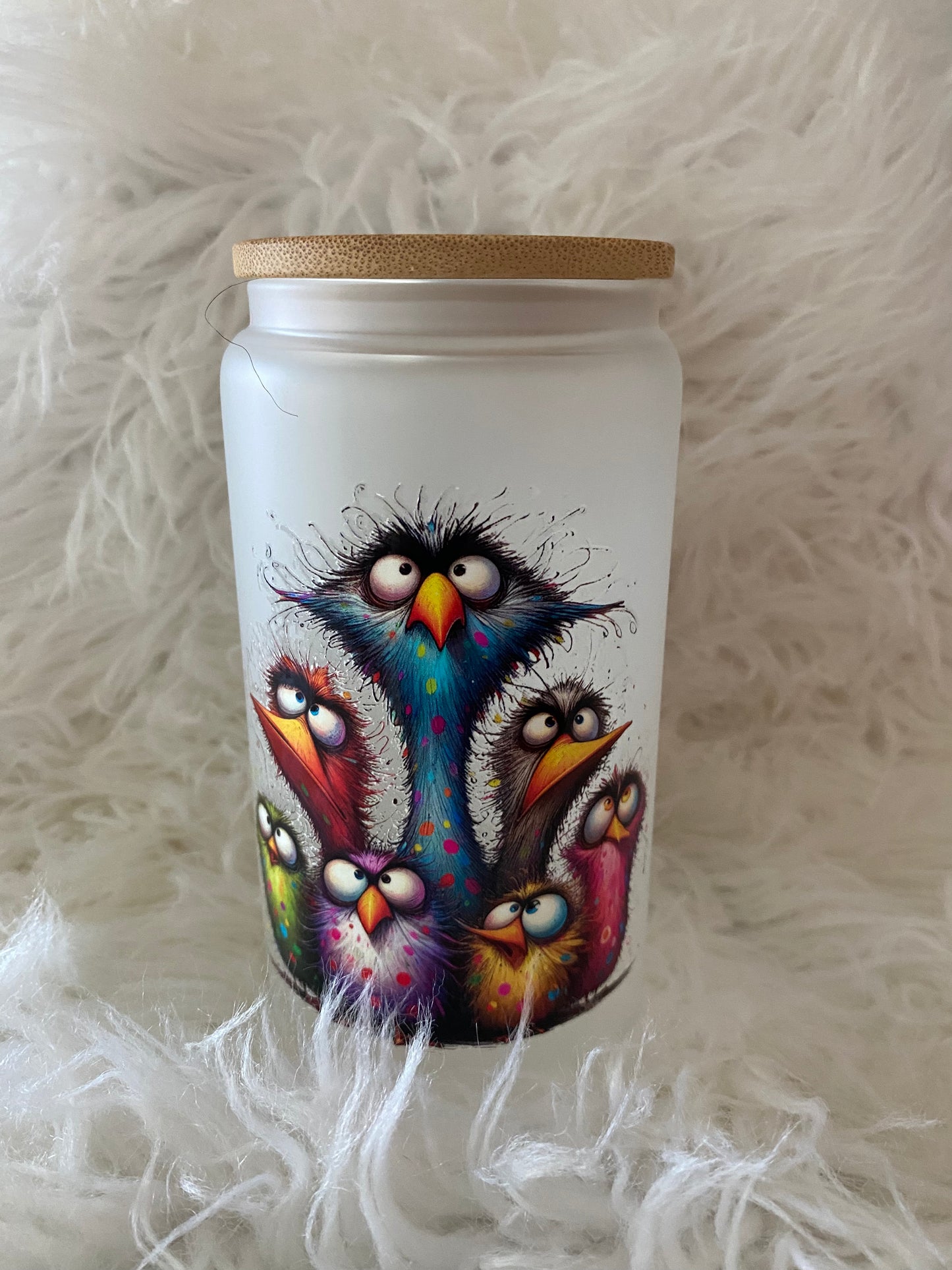 Verres en vitre avec paille
